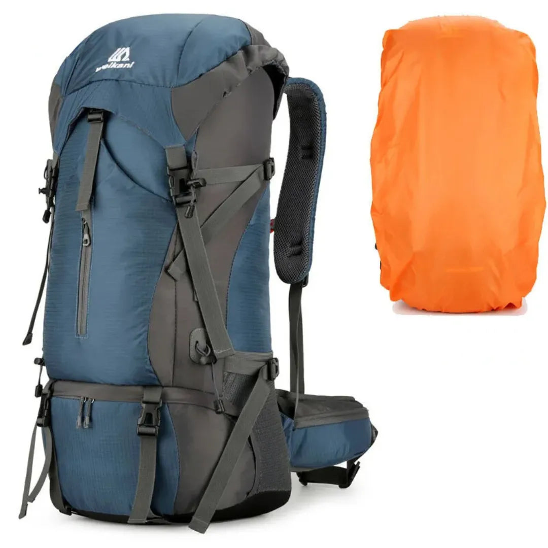 Mochila esportiva para camping ZoutCamp, 70L de capacidade, com capa de chuva impermeável e compartimento para calçados. Perfeita para aventuras de longa duração!
Mochila para Camping, Mochila para Montanhismo, Mochila Impermeável, Mochila para HIking, Mochila Camping, Mochila Hiking, Mochila para Viagem.