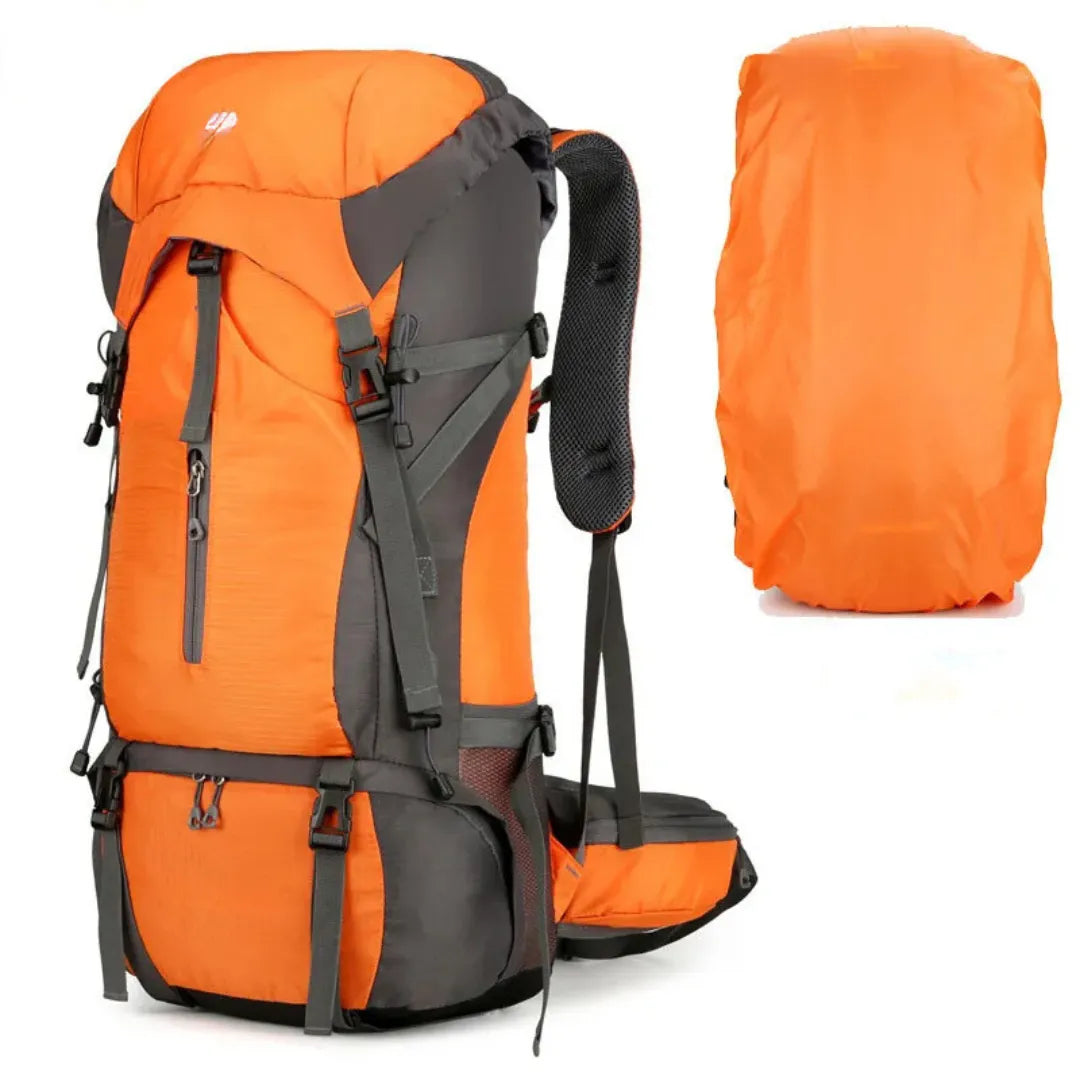 Mochila esportiva para camping ZoutCamp, 70L de capacidade, com capa de chuva impermeável e compartimento para calçados. Perfeita para aventuras de longa duração!
Mochila para Camping, Mochila para Montanhismo, Mochila Impermeável, Mochila para HIking, Mochila Camping, Mochila Hiking, Mochila para Viagem.