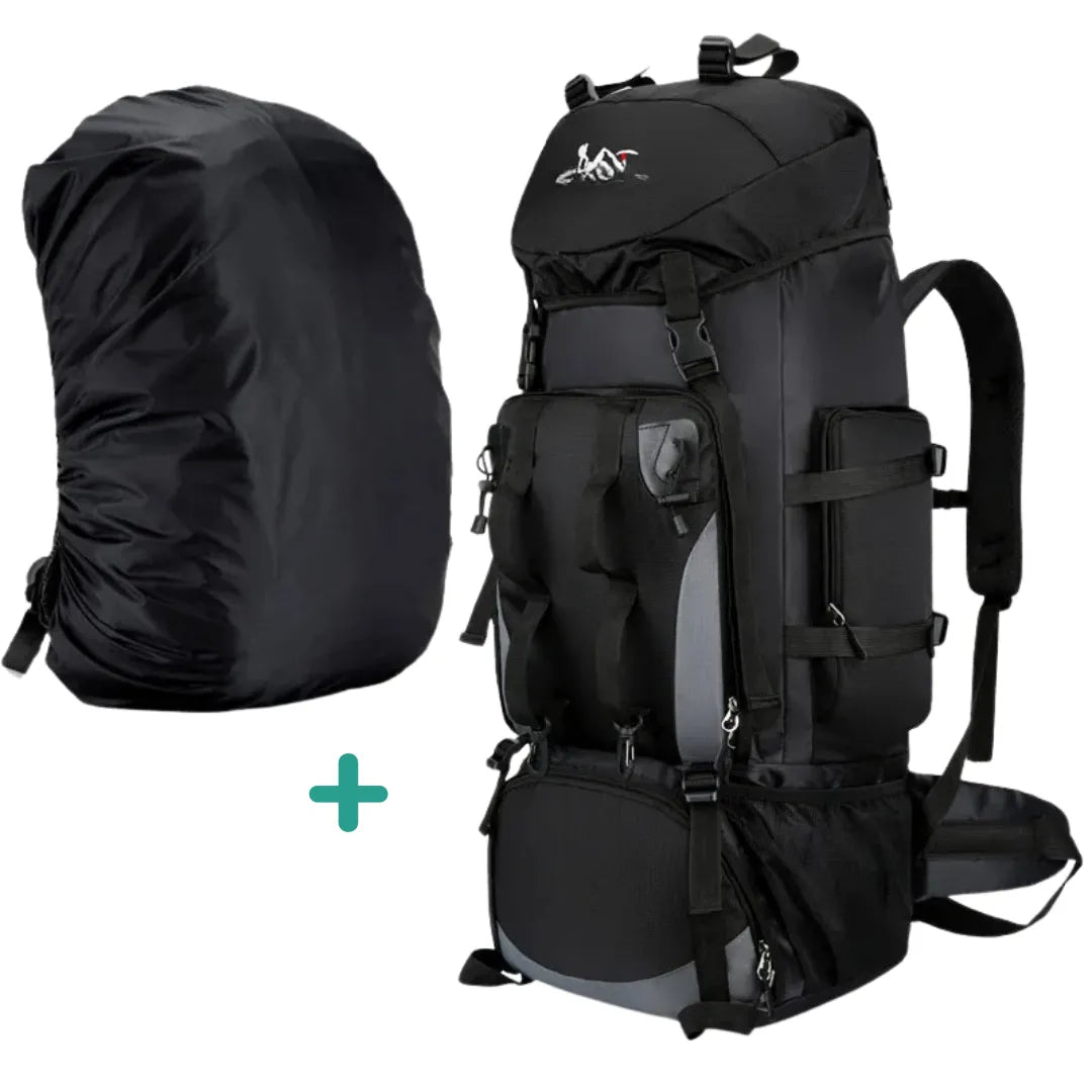 Mochila esportiva para hiking ZoutRain com capacidade de 90L, à prova d'água, ideal para trilhas, camping e viagens prolongadas. Perfeita para 5+ dias de aventura!
Mochila para Hiking, Mochila Impermeável, Mochila para Camping, Mochila de Trekking.