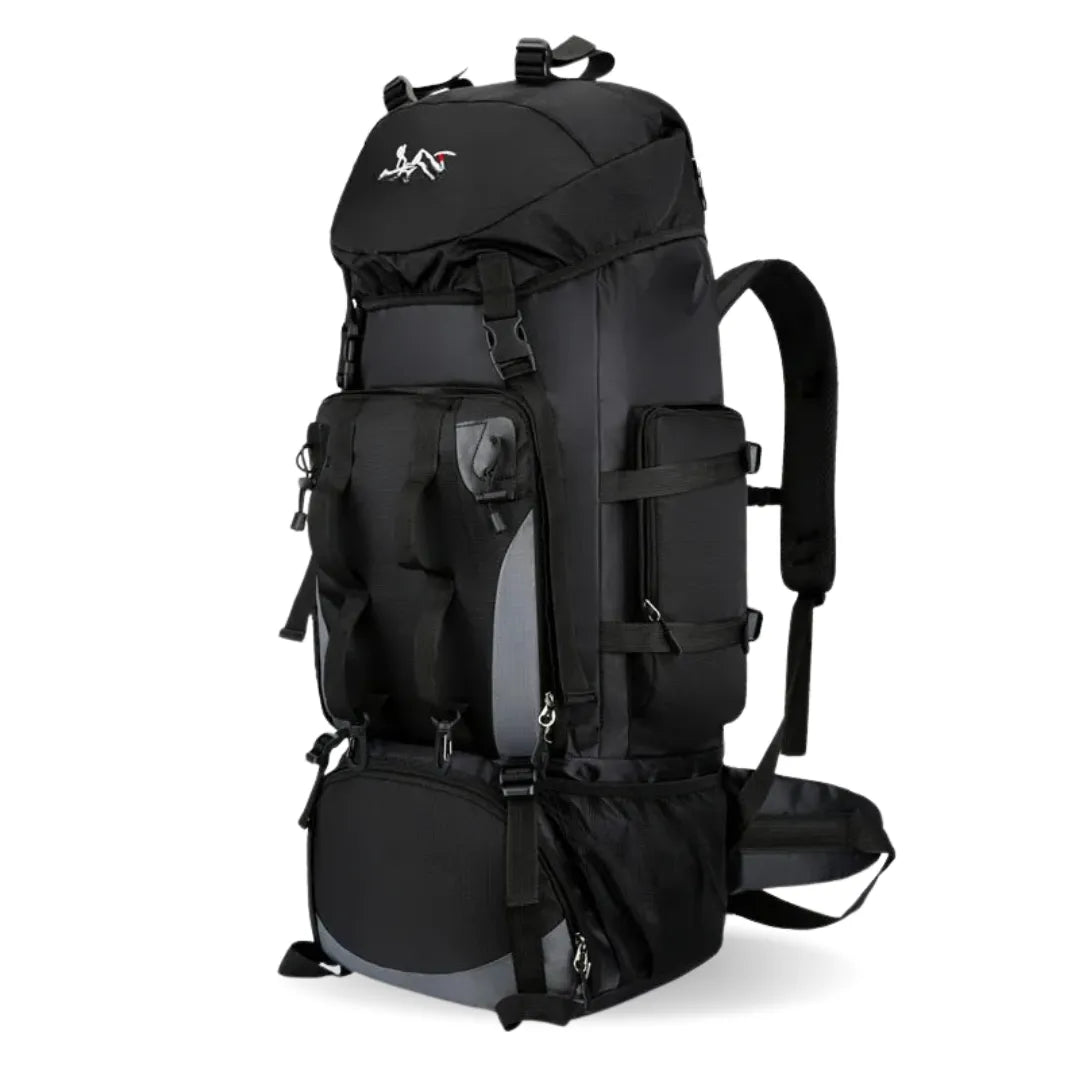 Mochila esportiva para hiking ZoutRain com capacidade de 90L, à prova d'água, ideal para trilhas, camping e viagens prolongadas. Perfeita para 5+ dias de aventura!
Mochila para Hiking, Mochila Impermeável, Mochila para Camping, Mochila de Trekking.