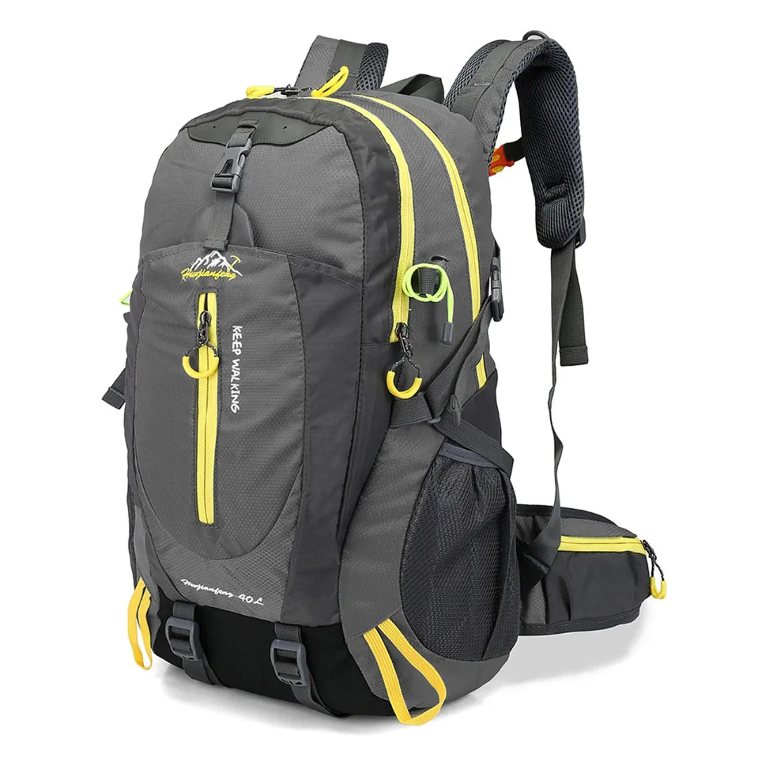 Mochila esportiva para hiking ZoutHike, resistente à água, com capacidade de 40L. Leve e compacta, ideal para trilhas e aventuras ao ar livre. Frete grátis!
Mochila para Hiking, Mochila para Camping, Mochila para Trilhas, Mochila Resistente à Água, Mochila à Prova D'água